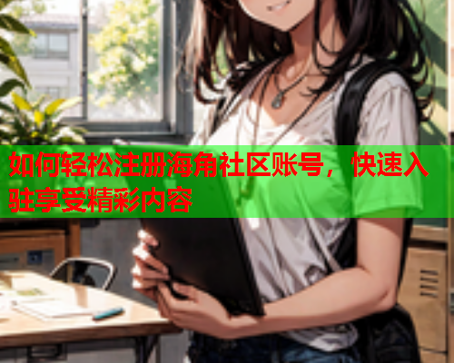 如何轻松注册海角社区账号，快速入驻享受精彩内容