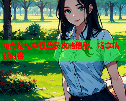 海角论坛今日登录攻略揭秘，畅享精彩内容